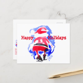 Postal Festiva Retiro de Santa Claus #121128