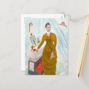 Postal Festiva Retrato de nuestra enfermera, Margaret Burgess, 19