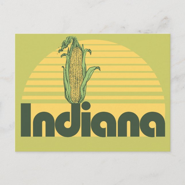 Postal Festiva Retro Indiana (Anverso)