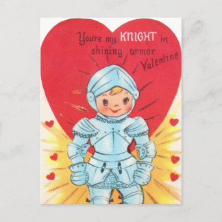Postal Festiva Retro Knight Valentine