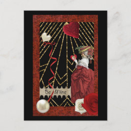 Postal Festiva Rich Reds Marie Antoinette Fashion Valentine