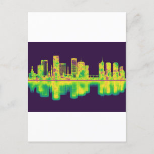 Postal Festiva Richmond Virginia Skyline