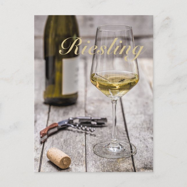 Postal Festiva Riesling for white Wine lover (Anverso)