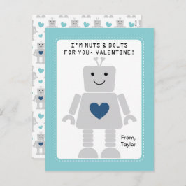 Postal Festiva Robot Class Valentines