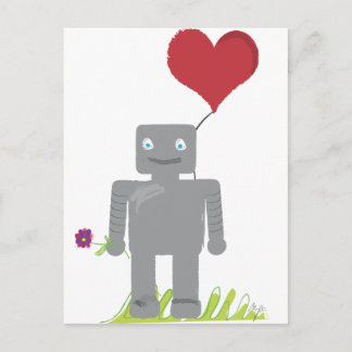 Postal Festiva Robot Love Valentine