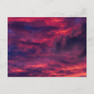 Postal Festiva rojo de agosto