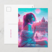 Roma | Texto etéreo retrowave VaporWave Personaliz