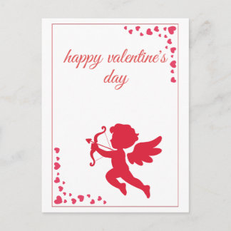 Postal Festiva Romantic Angle of Love Cupide Valentine’s Day