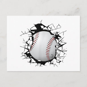 Postal Festiva Ropa de béisbol - béisbol 