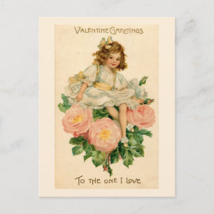Postal Festiva Rose Bouquet Valentine