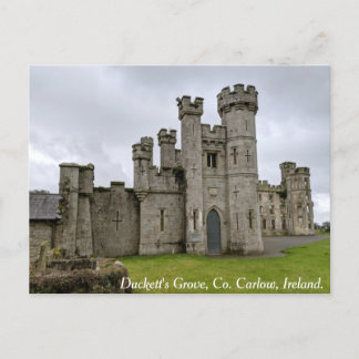 Postal Festiva Ruinas de la Mansión Grove de Duckett, Co. Carlow,
