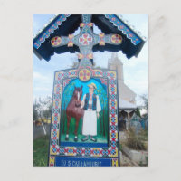 Rumania, Marumures, Cementerio de cerezos, tallado