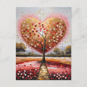 Postal Festiva Ruta al corazón