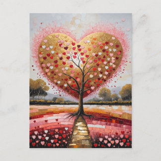 Postal Festiva Ruta al corazón