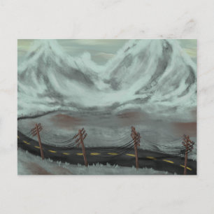 Postal Festiva Ruta desolada