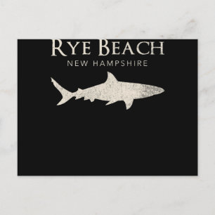 Postal Festiva Rye Beach New Hampshire - Regalos de los amantes d