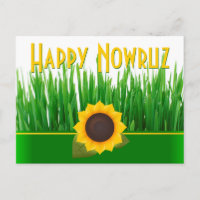 Sabzeh verde Girasol Año Nuevo Iraní Nowruz