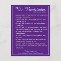 Sagradas Escrituras Mateo 5:3 a 5:10 Testimonios