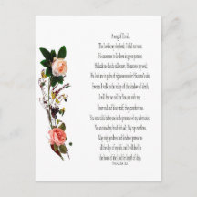 Salmo 23, canción de David Postcard