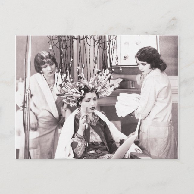 Postal Festiva Salón del aire del retro Fun (Anverso)