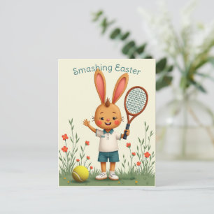 Postal Festiva Salto de conejo personalizable Ace