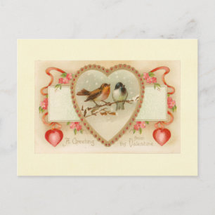 Postal Festiva Saludo de Thy Valentine