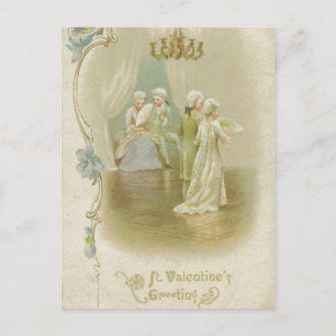 Postal Festiva Saludos de San Valentín