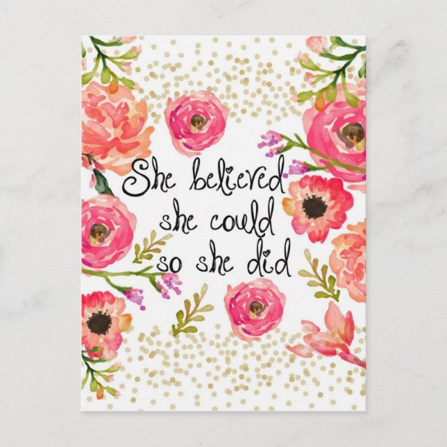 Postal Festiva saludos del día de fiesta (Anverso)