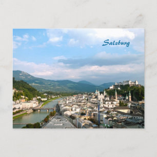 Postal Festiva Salzburgo