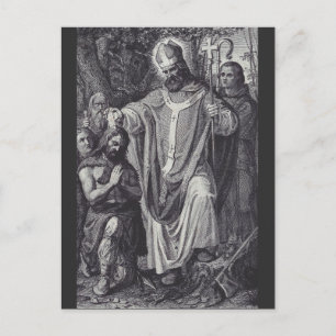 Postal Festiva San Bonifacio Apóstol Premium de Alemania