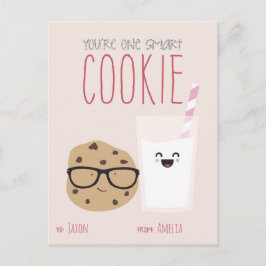 Postal Festiva San Valentín de clase