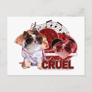 Postal Festiva San Valentín - No seas cruel - Chihuahua - Gizmo