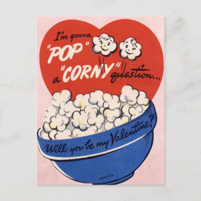 Postal Festiva San Valentín para los niños (Anverso)