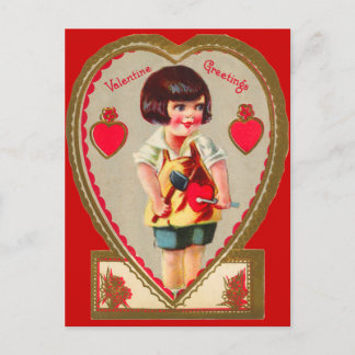 Postal Festiva San Valentín para los niños