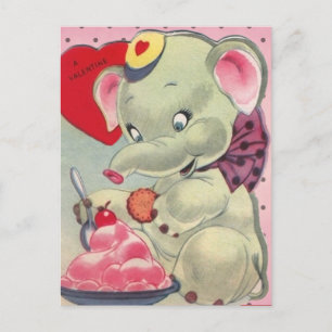Postal Festiva San Valentín para niños