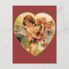Postal Festiva San Valentín romántico