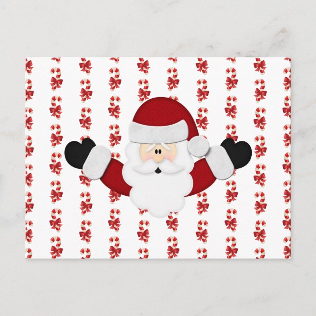 Postal Festiva Santa (Anverso)