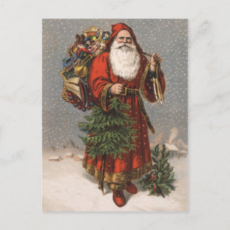 Postal Festiva Santa Alemana