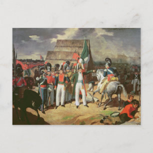 Postal Festiva Santa Anna desafía a las tropas españolas
