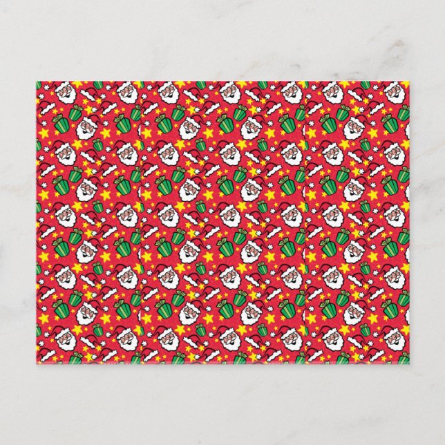 Postal Festiva Santa Claus (Anverso)