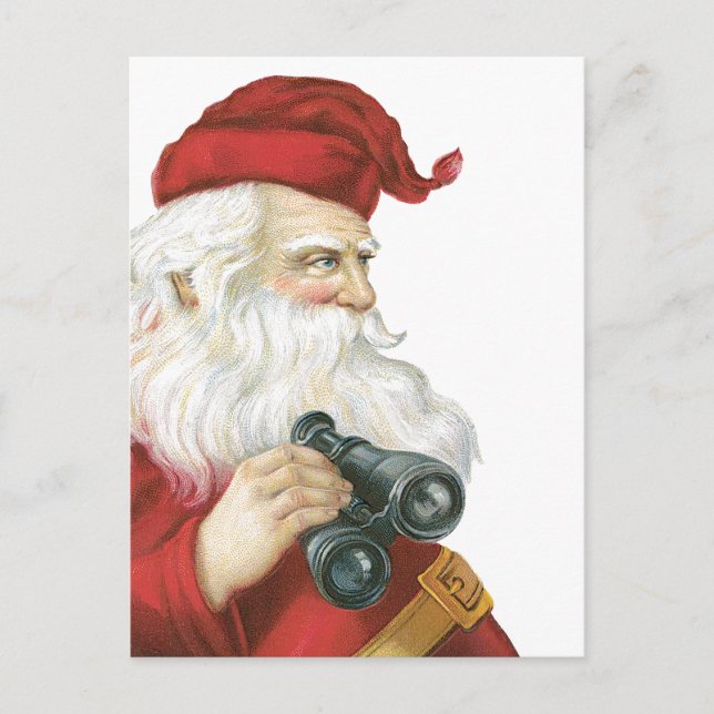 Postal Festiva Santa Claus (Anverso)