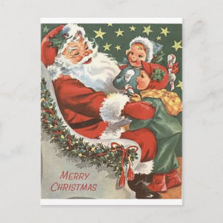 Postal Festiva Santa Claus