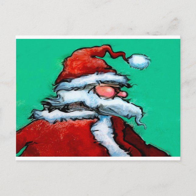 Postal Festiva Santa Claus (Anverso)