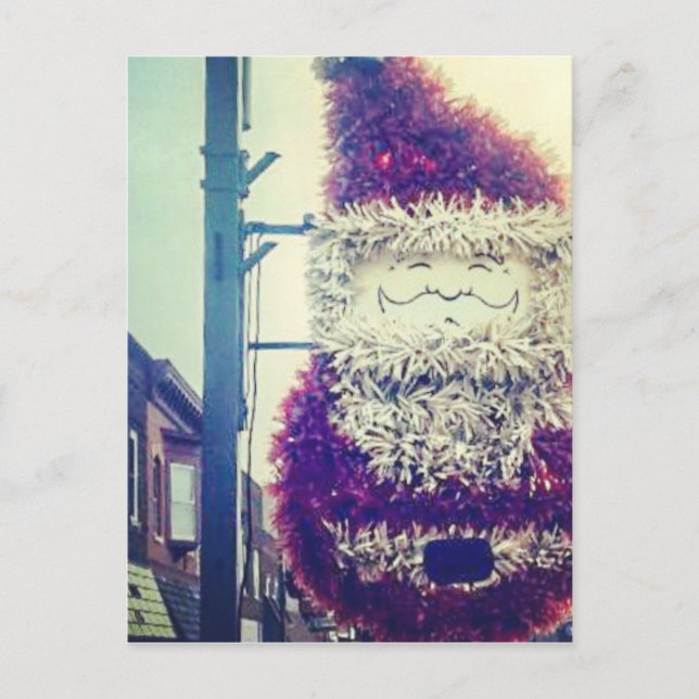 Postal Festiva Santa Claus (Anverso)
