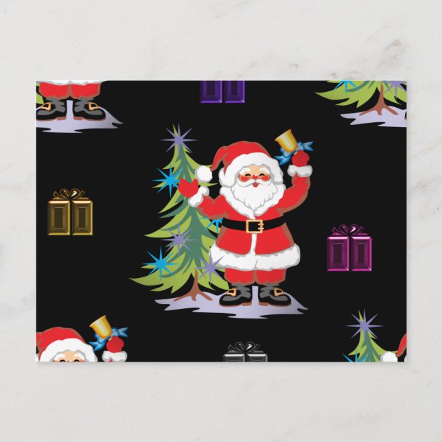Postal Festiva Santa Claus Christma (Anverso)