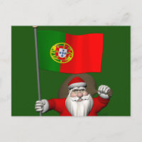 Santa Claus Con El Fin De Portugal