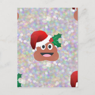 Postal Festiva santa claus emoji