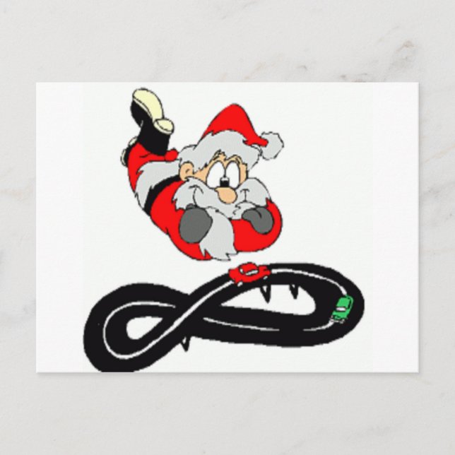 Postal Festiva Santa Cláusula (Anverso)