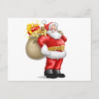 Santa Cláusula con presentes