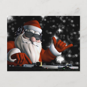 Postal Festiva Santa en casa de DA